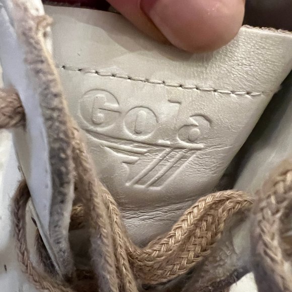 Like new GOLA Nova High Safari White Cheetah High Top Shoes Size 8 - Picture 10 of 11